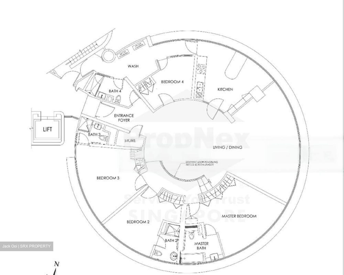 The Draycott (D10), Apartment #435667181